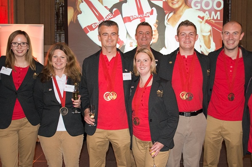 Team England reception at Guildhall, London.